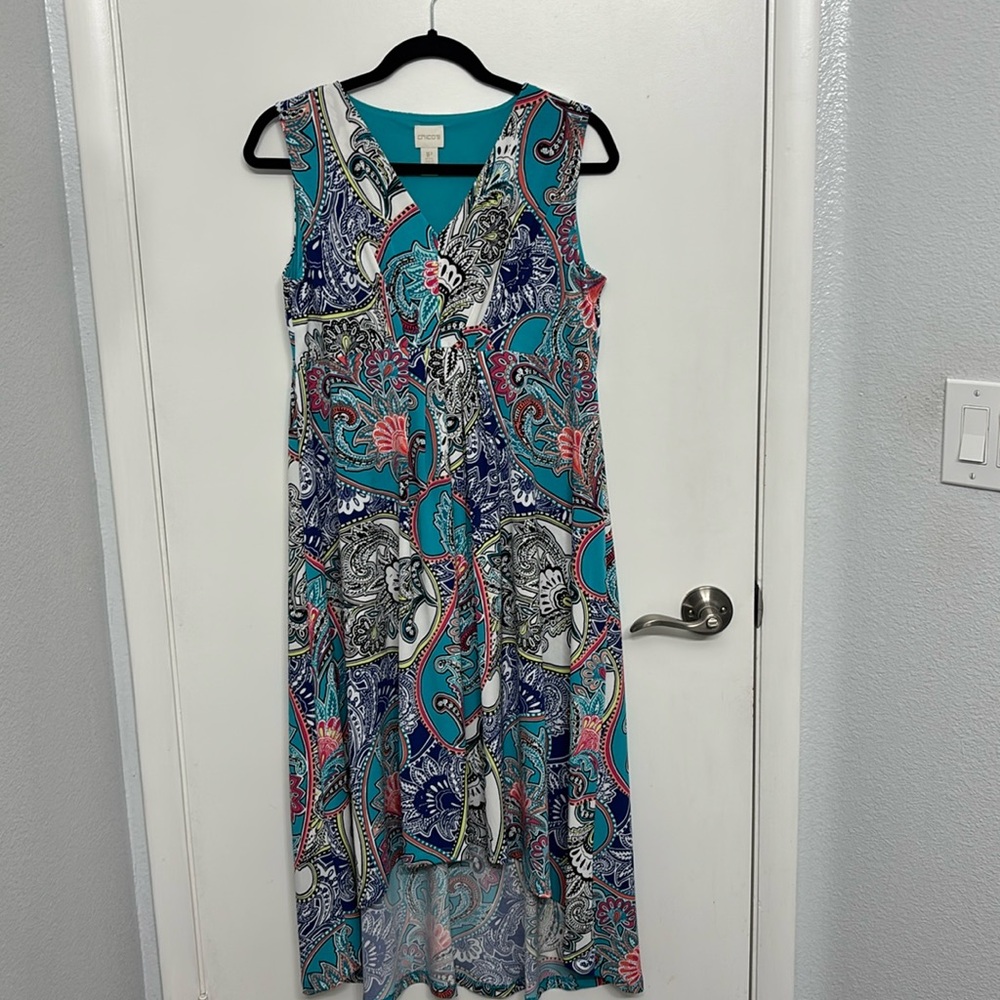 Chicos high low dress